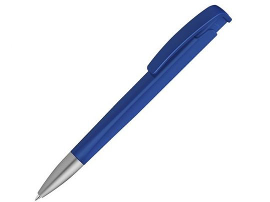 Шариковая ручка с геометричным корпусом из пластика Lineo SI, синий, арт. 019763603