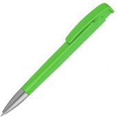 Шариковая ручка с геометричным корпусом из пластика Lineo SI, салатовый, арт. 019763203