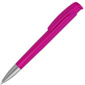 Шариковая ручка с геометричным корпусом из пластика Lineo SI, розовый, арт. 019764203