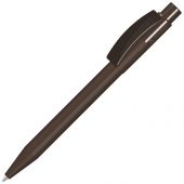 Шариковая ручка из вторично переработанного пластика Pixel Recy, коричневый, арт. 019753803