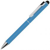 Металлическая шариковая ручка To straight SI touch, голубой, арт. 019769603