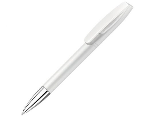 Шариковая ручка из пластика Coral SI, белый, арт. 019766603