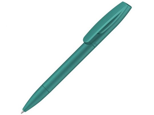 Шариковая ручка из пластика Coral, бирюзовый, арт. 019764903