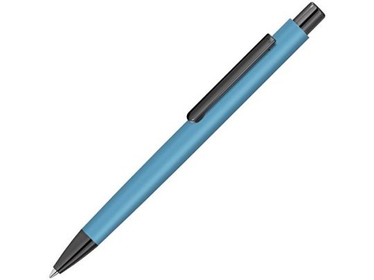 Металлическая шариковая ручка soft touch Ellipse gum, голубой, арт. 019771603
