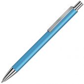 Металлическая автоматическая шариковая ручка Groove, голубой, арт. 019770603