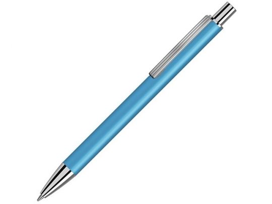 Металлическая автоматическая шариковая ручка Groove, голубой, арт. 019770603