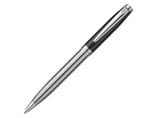 Ручка шариковая Pierre Cardin LEO 750. Цвет — черный и серебристый.Упаковка Е-2., арт. 019918803