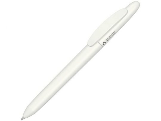 Шариковая ручка из вторично переработанного пластика Iconic Recy, белый, арт. 019754903