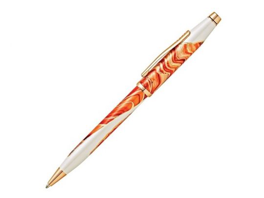 Шариковая ручка Cross Wanderlust Antelope Canyon, белый, оранжевый, арт. 020072503
