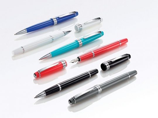 Перьевая ручка Cross Bailey Light Blue, перо ультратонкое XF, синий, арт. 020073103