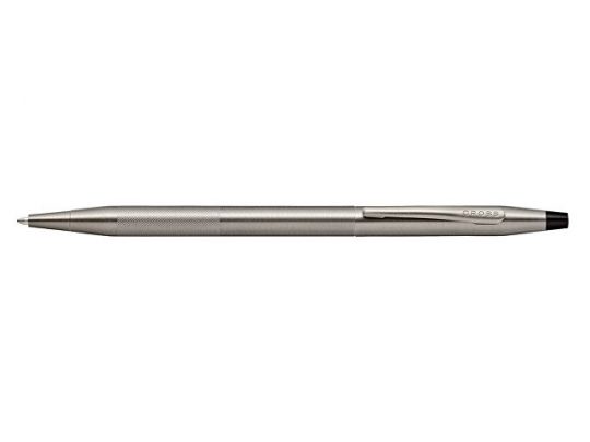 Шариковая ручка Cross Classic Century Titanium Grey Micro Knurl, серебристый, арт. 020075803