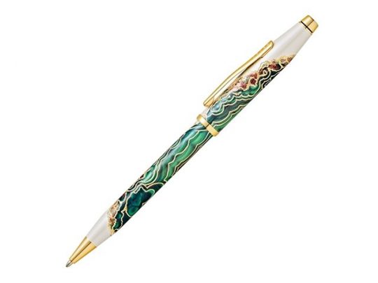 Шариковая ручка Cross Wanderlust Borneo, белый, зеленый, арт. 020072403