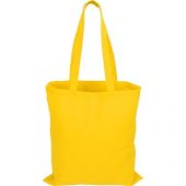 Сумка для шопинга Carryme 140 хлопковая, 140 г/м2, желтый, арт. 020054303