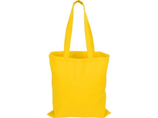 Сумка для шопинга Carryme 140 хлопковая, 140 г/м2, желтый, арт. 020054303