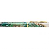 Ручка-роллер Selectip Cross Wanderlust Borneo, белый, зеленый, арт. 020072003