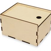 Деревянная подарочная коробка-пенал, размер М (M), арт. 020059403