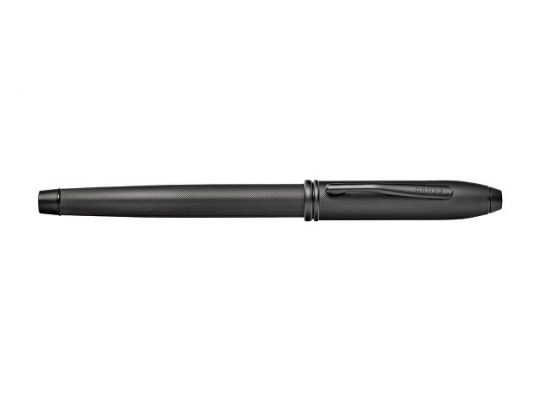Ручка-роллер Selectip Cross Townsend Black Micro Knurl, черный, арт. 020075203