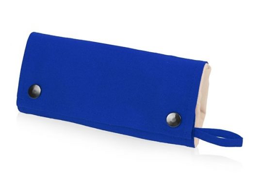 Складная хлопковая сумка для шопинга Gross с карманом, синий, арт. 020052903