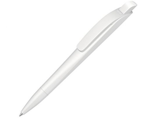 Ручка шариковая пластиковая Stream, белый/белый, арт. 020083603