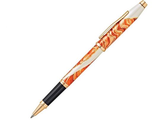 Ручка-роллер Selectip Cross Wanderlust Antelope Canyon, белый, оранжевый, арт. 020072103
