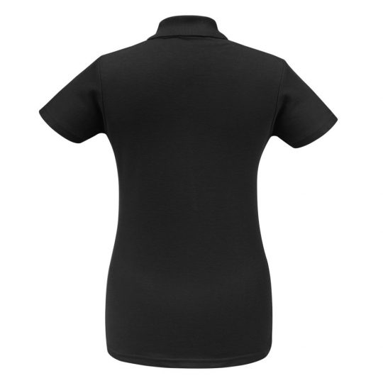 Рубашка поло женская ID.001 черная, размер M