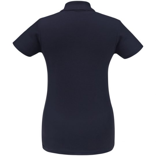 Рубашка поло женская ID.001 темно-синяя, размер M