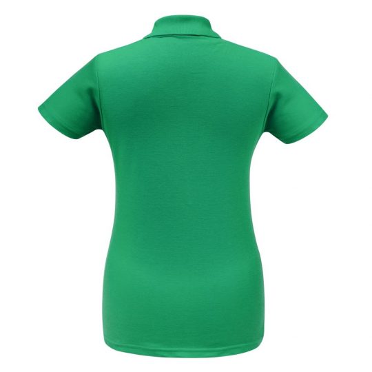 Рубашка поло женская ID.001 зеленая, размер M