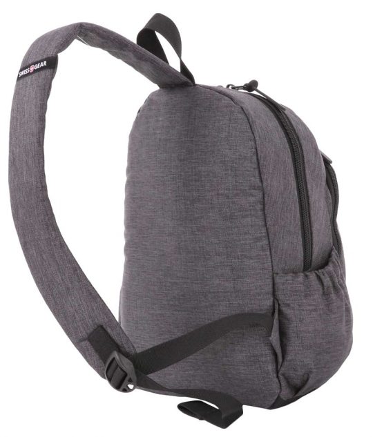 Рюкзак на одно плечо Swissgear Grey Heather, серый