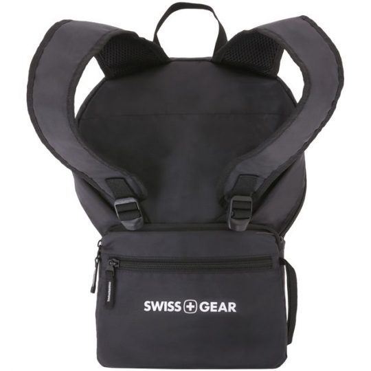 Рюкзак складной Swissgear, черный