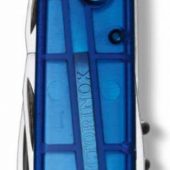 Офицерский нож CLIMBER 91, прозрачный синий