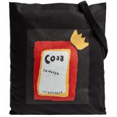 Холщовая сумка «Сода», черная