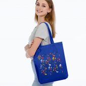 Холщовая сумка Indian Summer, ярко-синяя