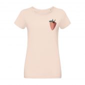 Футболка женская «Любоф-моркоф», розовая, размер S