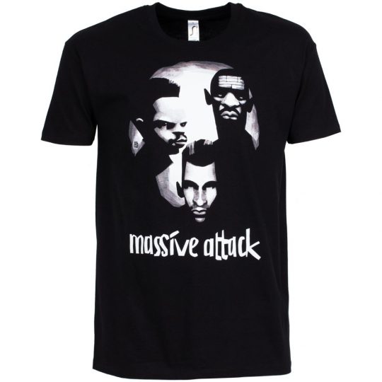 Футболка «Меламед. Massive Attack», черная, размер L