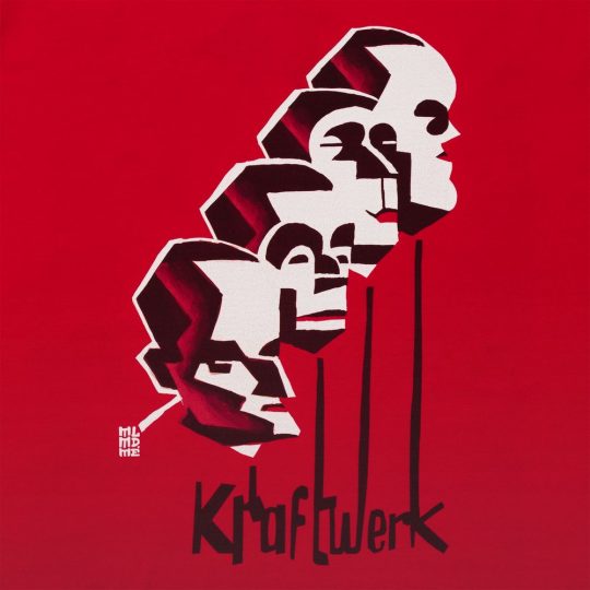 Футболка «Меламед. Kraftwerk», красная, размер XXL