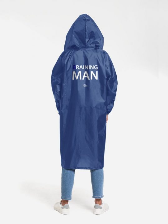 Дождевик Braining Man, ярко-синий, размер XL