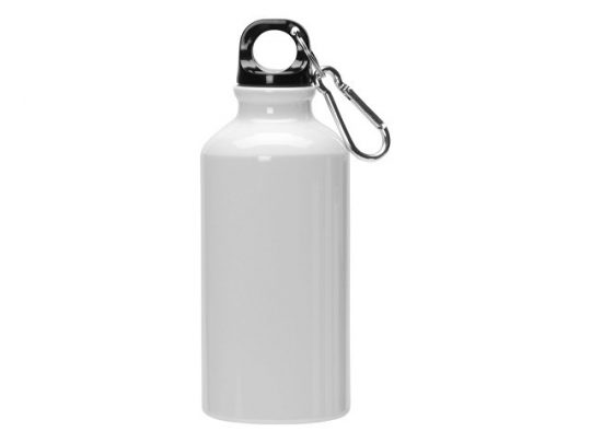 Бутылка для воды, металл, 400 мл, для сублимации, белый, арт. 020593403