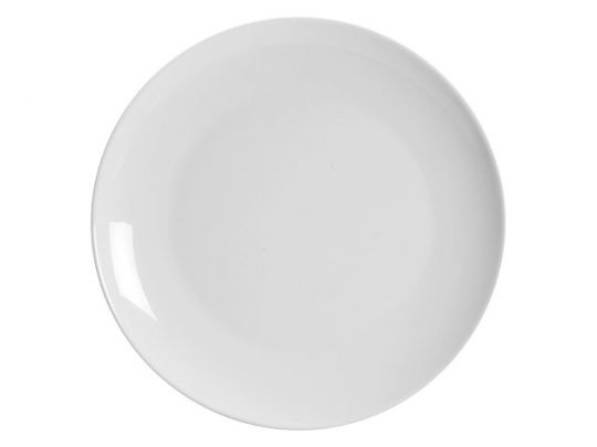 Тарелка керамическая, d20 см, для сублимации, белый, арт. 020593803