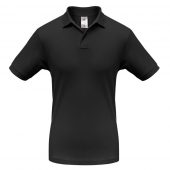 Рубашка поло Safran черная, размер S