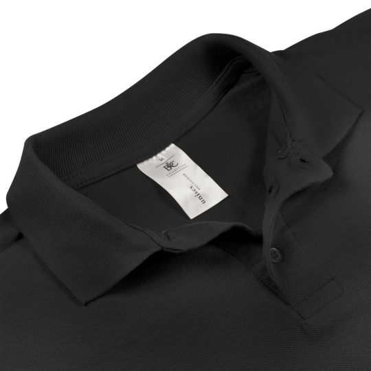Рубашка поло Safran черная, размер XL