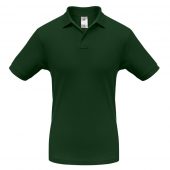 Рубашка поло Safran темно-зеленая, размер L