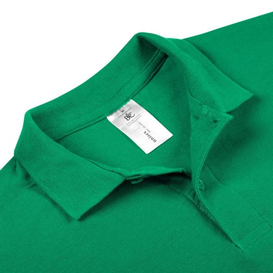 Рубашка поло ID.001 зеленая, размер XXL