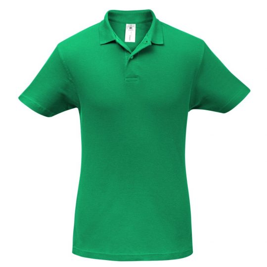 Рубашка поло ID.001 зеленая, размер XL