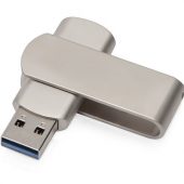 USB-флешка 2.0 на 16 Гб Setup, серебристый (16Gb), арт. 020727703