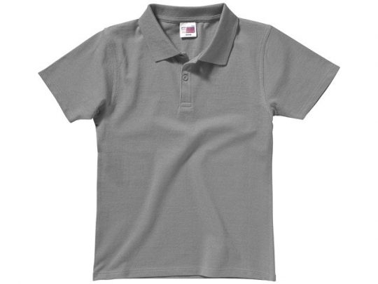 Рубашка поло First детская, серый (12), арт. 020671003