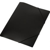 Папка формата А4 на резинке, черный, арт. 020728003