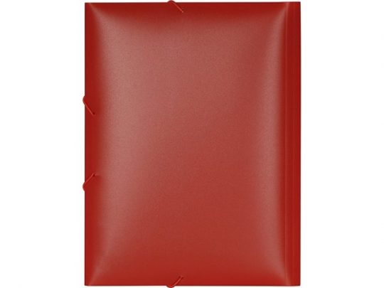 Папка формата А4 на резинке, красный, арт. 020728303
