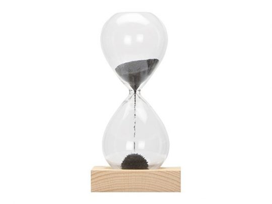 Песочные магнитные часы на деревянной подставке Infinity, арт. 020673603