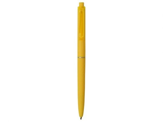 Ручка пластиковая soft-touch шариковая Plane, желтый, арт. 020813203