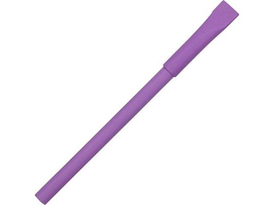 Ручка картонная с колпачком Recycled, фиолетовый, арт. 020814003